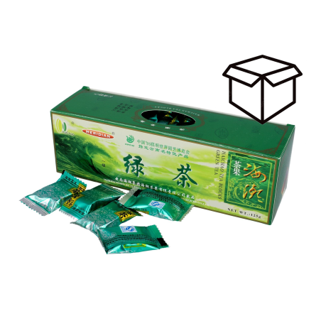 herbata zielona prasowana w kostkach Meridian 125 g