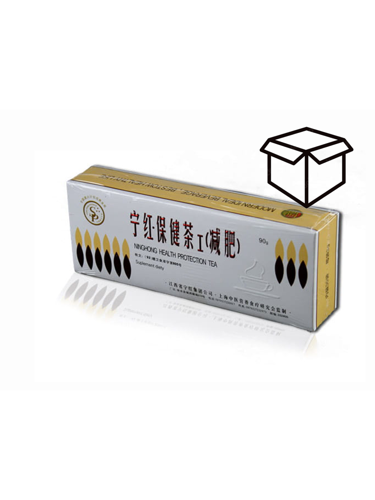 Ning Hong Health Protection Tea Meridian 30 saszetek opakowanie zbiorcze