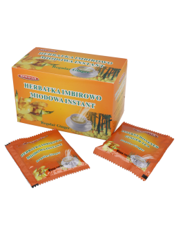 Herbatka imbirowo-miodowa z cytryną instant 10 saszetek x 18g