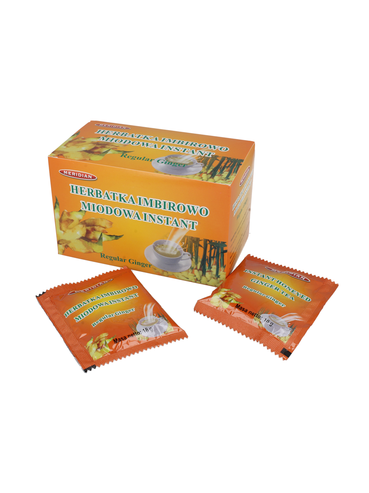 Herbatka imbirowo-miodowa z cytryną instant 10 saszetek x 18g