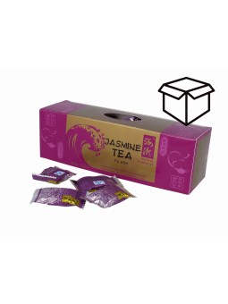 herbata czerwona jaśminowa prasowana w kostkach 125 g opakowanie zbiorcze