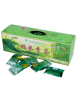 herbata zielona ryżowa Yunnan prasowana w kostkach Haichao Meridian 125 g