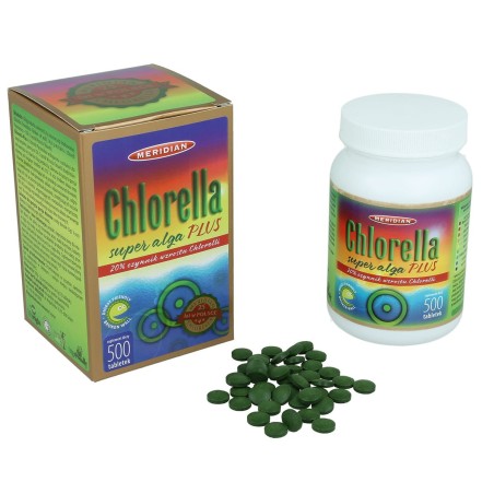 Chlorella Plus CGF 20 % 500 tabletek
