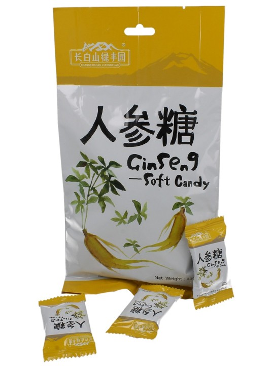 Cukierki z żeńszenia miekkie Meridian Ginseng Soft Candy