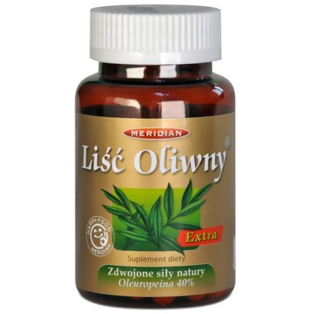 Liść Oliwny ® Extra  40 % – 60 kaps
