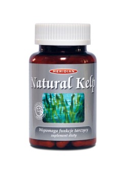 natural kelp żródło jodu 60 kapsułek Meridian