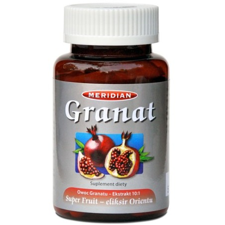 Granat ekstrakt 60 kapsułek Meridian