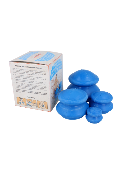 Chińskie Bańki gumowe akupunkturowe Jian Shen Guan (4 szt)