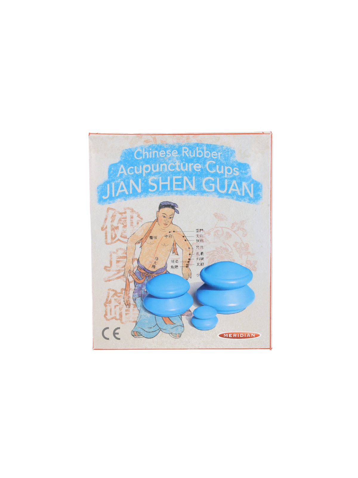 Chińskie Bańki gumowe akupunkturowe Jian Shen Guan (4 szt)