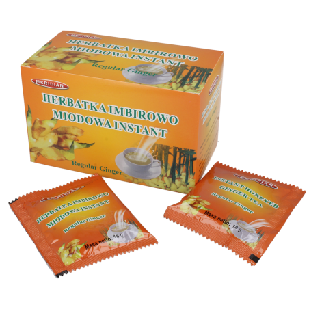 Herbatka imbirowo-miodowa instant 12 saszetek x 18g
